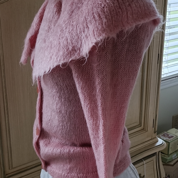 GRANNYCORE, VINTAGE ROSE HAND KNITTED 50S PIN UPS! - Picture 7 of 16